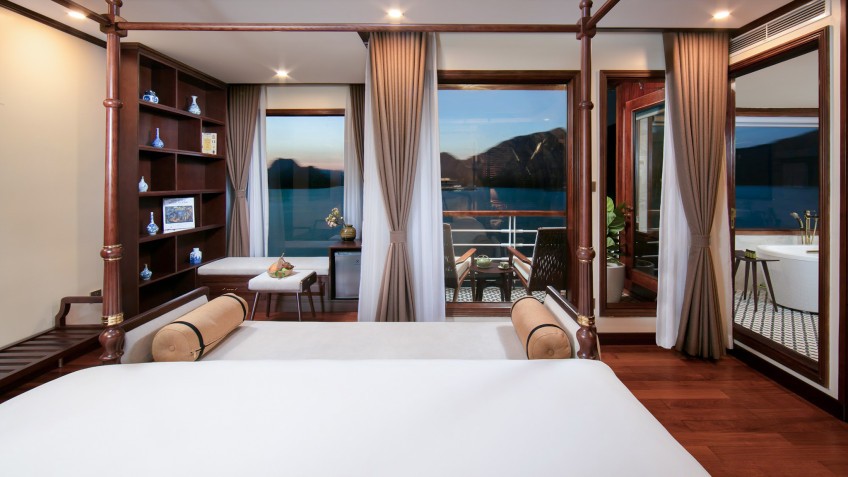Heritage Cruise Binh Chuan: Outstanding cabin