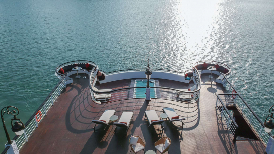 Ambassador Cruise: Spacious Twin Sundeck to relax