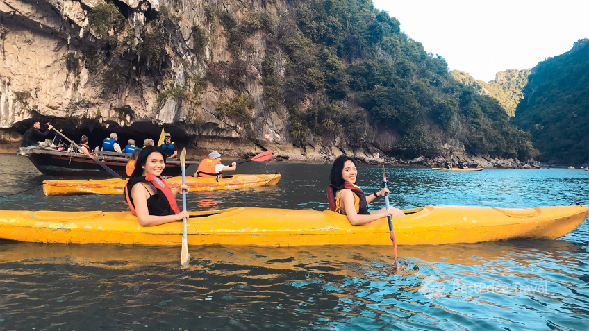 Mon Cheri Cruise: Kayaking In Lan Ha Bay